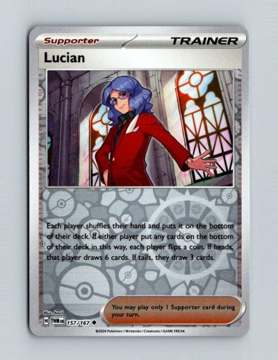 SV06: Twilight Masquerade #157/167 Lucian Holo