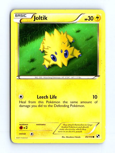 Black and White #45/114 Joltik (45)