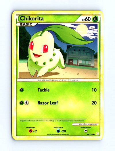 HeartGold SoulSilver #59/123 Chikorita