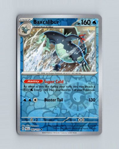 SV02: Paldea Evolved #060/193 Baxcalibur Holo