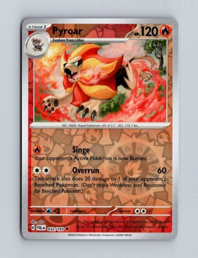 SV02: Paldea Evolved #032/193 Pyroar Holo