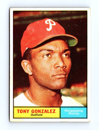 1961 Topps #93 Tony Gonzalez