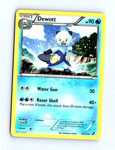 Black and White #29/114 Dewott (29)