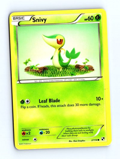 Black and White #2/114 Snivy (2)