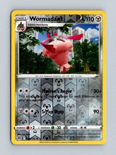 SWSH09: Brilliant Stars #098/172 Wormadam (98) Holo
