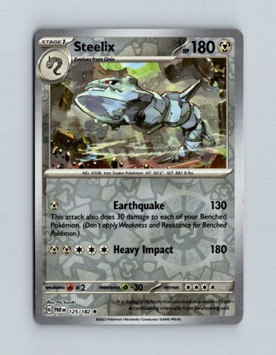 SV04: Paradox Rift #125/182 Steelix Holo