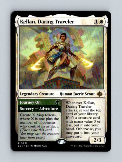 The Lost Caverns of Ixalan #231 Kellan, Daring Traveler