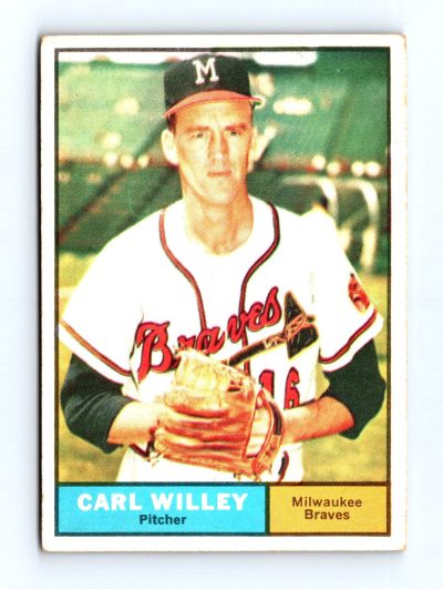 1961 Topps #105 Carl Willey