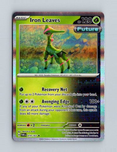 SV06: Twilight Masquerade #019/167 Iron Leaves Holo