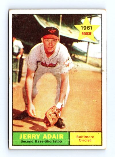 1961 Topps #71 Jerry Adair