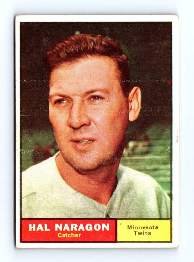 1961 Topps #92 Hal Naragon