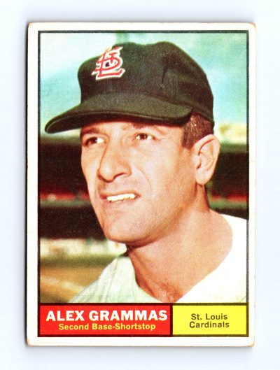 1961 Topps #64 Alex Grammas
