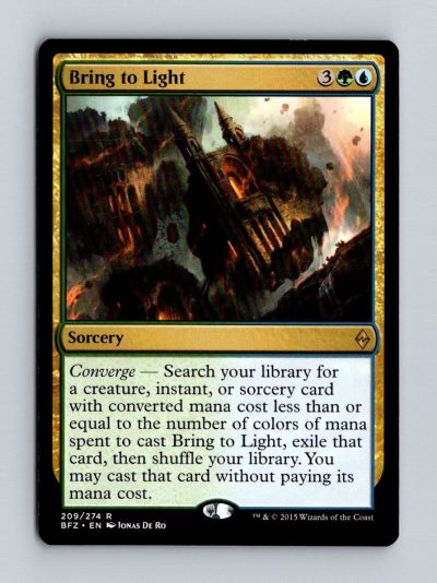 Battle for Zendikar #209 Bring to Light