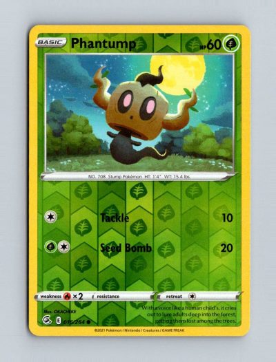 SWSH08: Fusion Strike #016/264 Phantump Holo