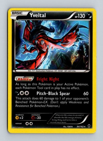 XY - BREAKthrough #94/162 Yveltal Holo