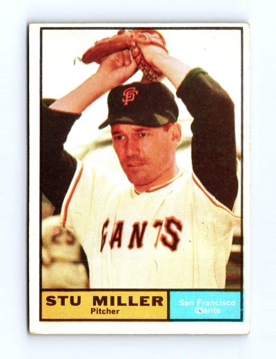1961 Topps #72 Stu Miller