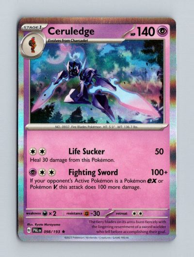 SV02: Paldea Evolved #098/193 Ceruledge Holo