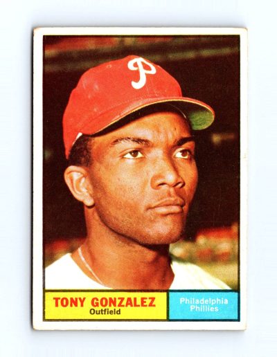 1961 Topps #93 Tony Gonzalez