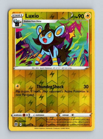 SWSH09: Brilliant Stars #050/172 Luxio Holo