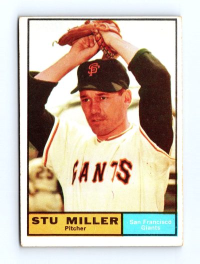 1961 Topps #72 Stu Miller
