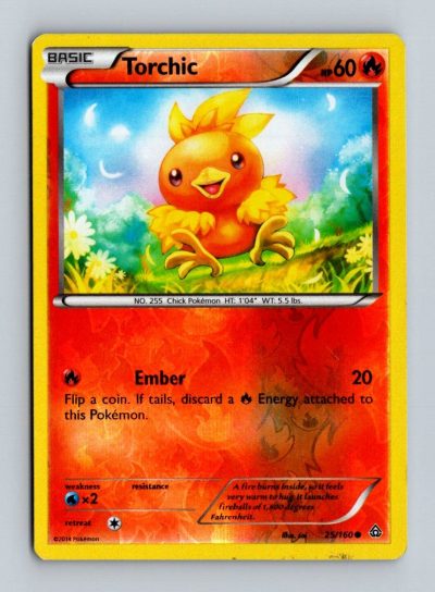 XY - Primal Clash #25/160 Torchic Holo