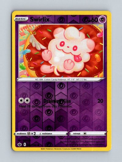 SWSH06: Chilling Reign #067/198 Swirlix Holo