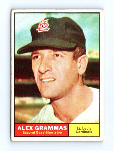 1961 Topps #64 Alex Grammas