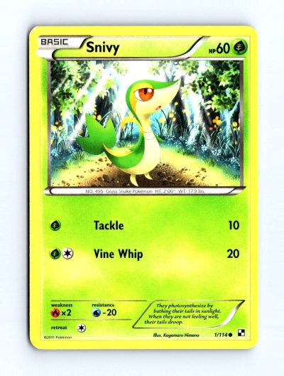 Black and White #1/114 Snivy (1)