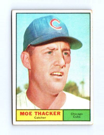1961 Topps #12 Moe Thacker