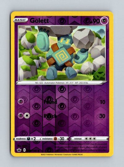 SWSH06: Chilling Reign #065/198 Golett Holo