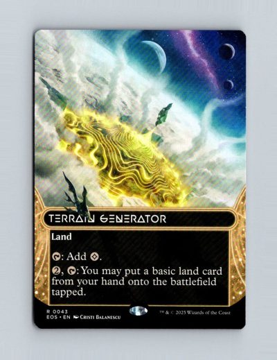 Edge of Eternities: Stellar Sights #43 Terrain Generator (0043) (Borderless)