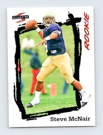 1995 Score Steve McNair RC #248 Houston Oilers Rookie Card Excellent