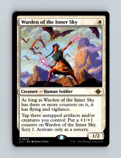 The Lost Caverns of Ixalan #43 Warden of the Inner Sky