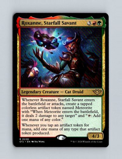 Outlaws of Thunder Junction #228 Roxanne, Starfall Savant