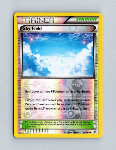 XY - Roaring Skies #89/108 Sky Field Holo