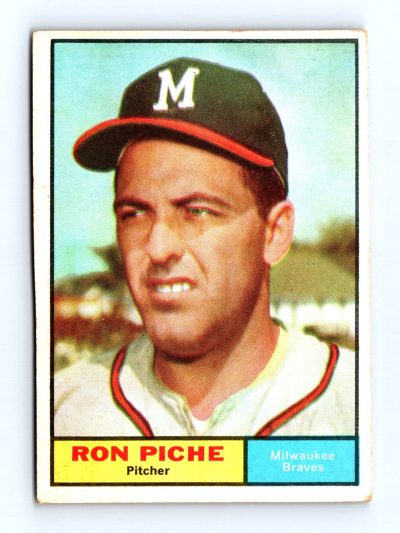 1961 Topps #61 Ron Piche