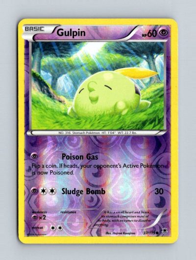 XY - Phantom Forces #37/119 Gulpin Holo