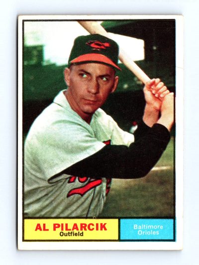 1961 Topps #62 Al Pilarcik
