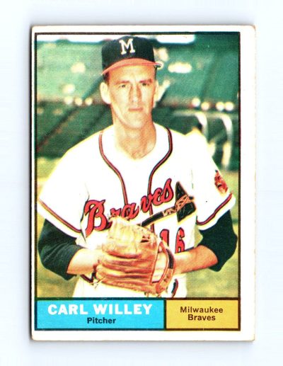 1961 Topps #105 Carl Willey