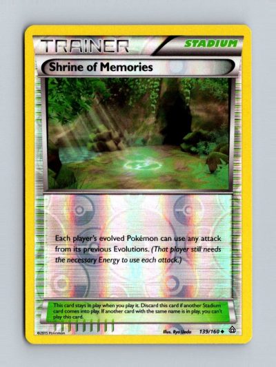 XY - Primal Clash #139/160 Shrine of Memories Holo