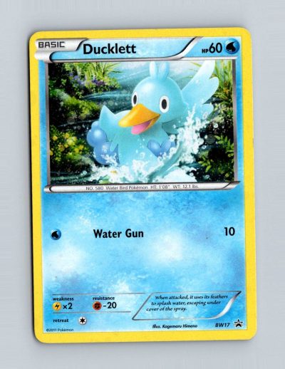 Black and White Promos #BW17 Ducklett Holo