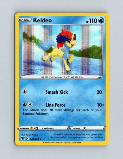 SWSH10: Astral Radiance #045/189 Keldeo Holo
