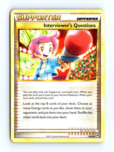 Unleashed #77/95 Interviewer's Questions