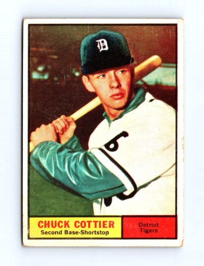 1961 Topps #13 Chuck Cottier
