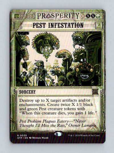 Outlaws of Thunder Junction: Breaking News #30 Pest Infestation