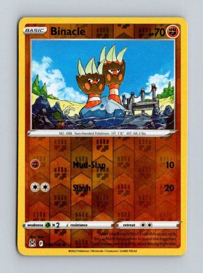 SWSH11: Lost Origin #106/196 Binacle Holo
