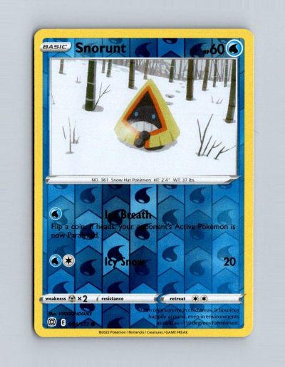 SWSH09: Brilliant Stars #034/172 Snorunt Holo
