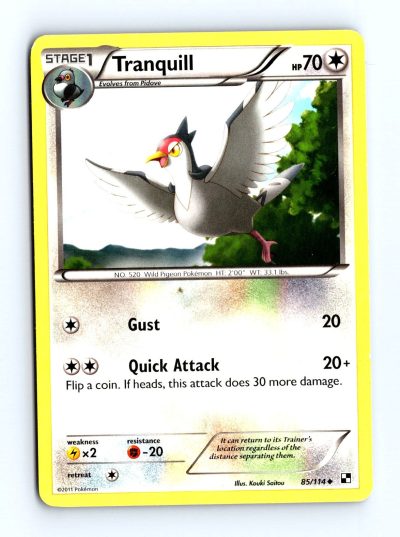 Black and White #85/114 Tranquill