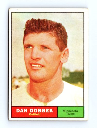 1961 Topps #108 Dan Dobbek