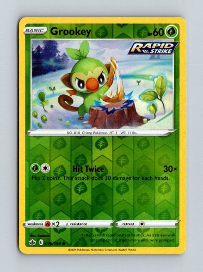 SWSH06: Chilling Reign #016/198 Grookey Holo